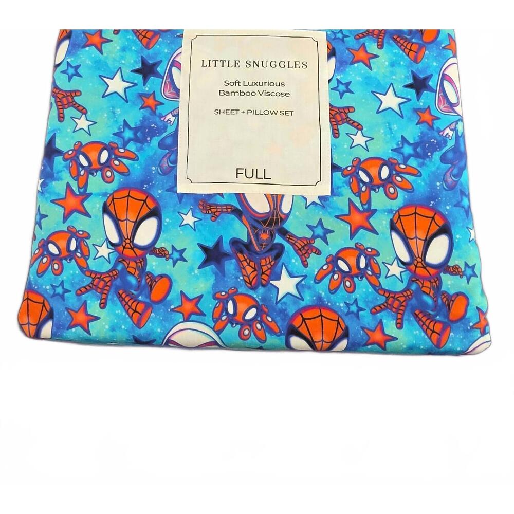 NEW CHARLIES PROJECT spidey space full sheet set in blue/red
